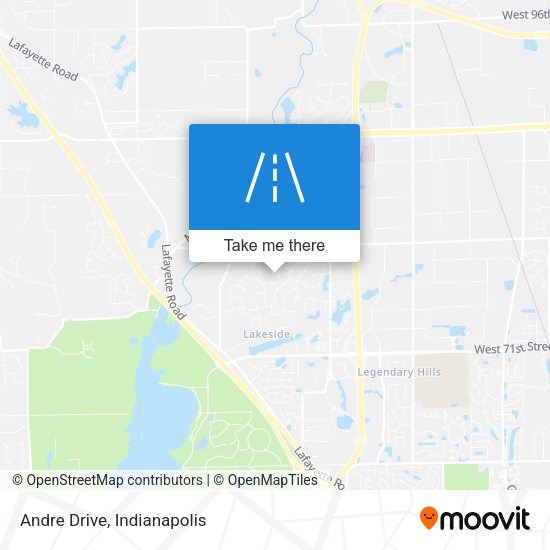 Mapa de Andre Drive
