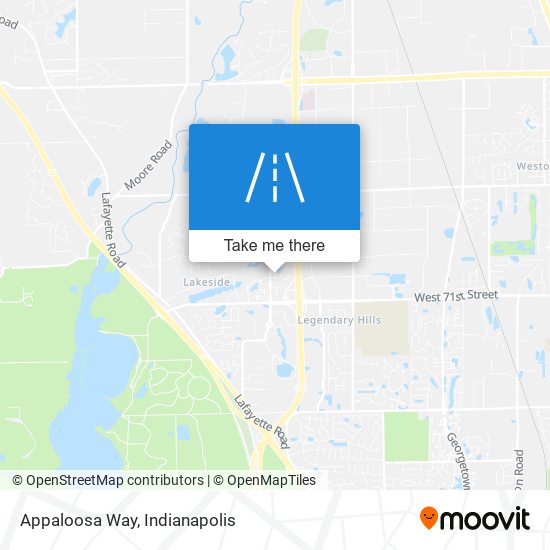 Appaloosa Way map