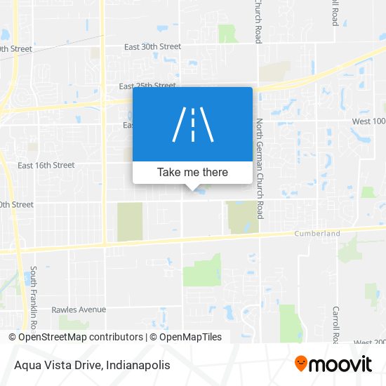 Aqua Vista Drive map