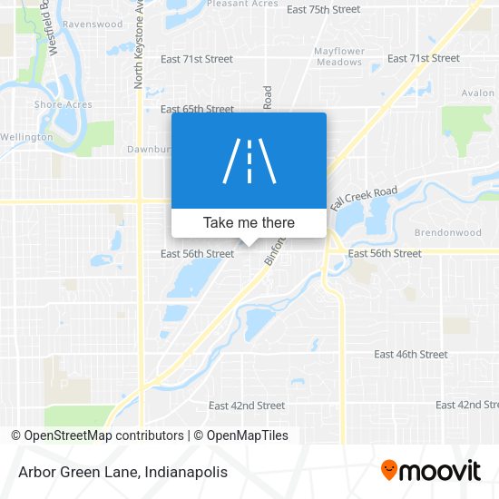 Mapa de Arbor Green Lane