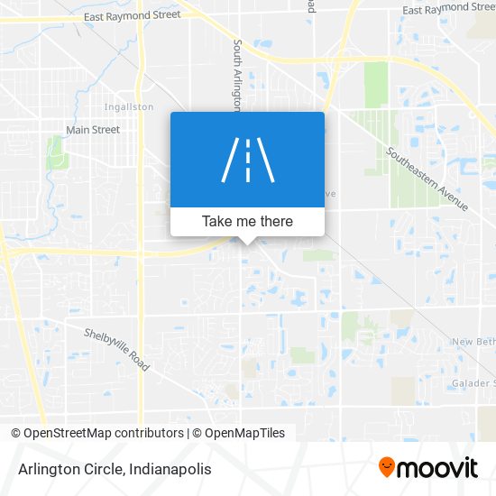 Arlington Circle map