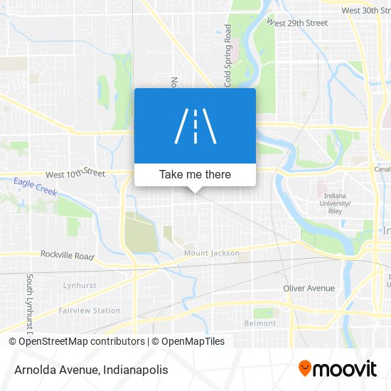 Arnolda Avenue map