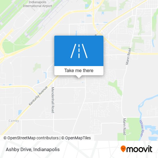 Ashby Drive map