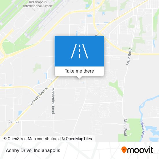 Ashby Drive map