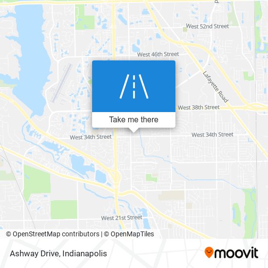 Ashway Drive map