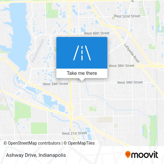 Ashway Drive map