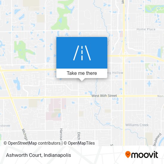 Ashworth Court map