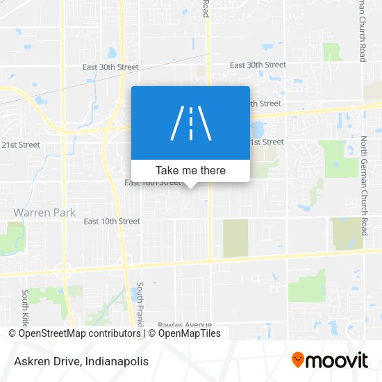 Askren Drive map