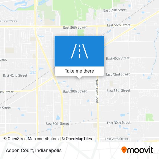 Mapa de Aspen Court
