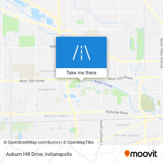 Auburn Hill Drive map