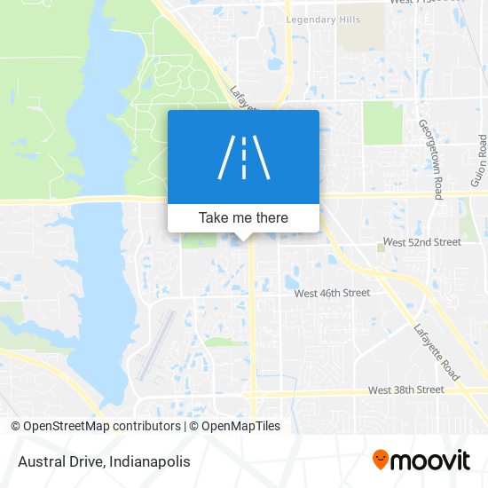 Austral Drive map