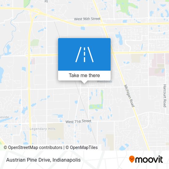 Mapa de Austrian Pine Drive