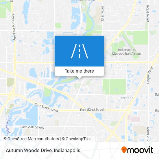 Autumn Woods Drive map