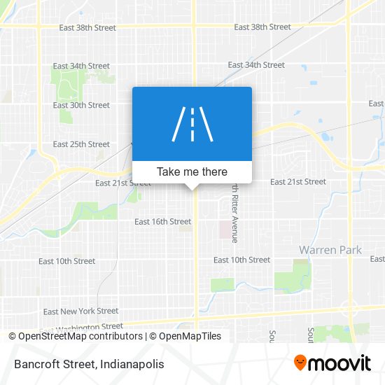 Bancroft Street map