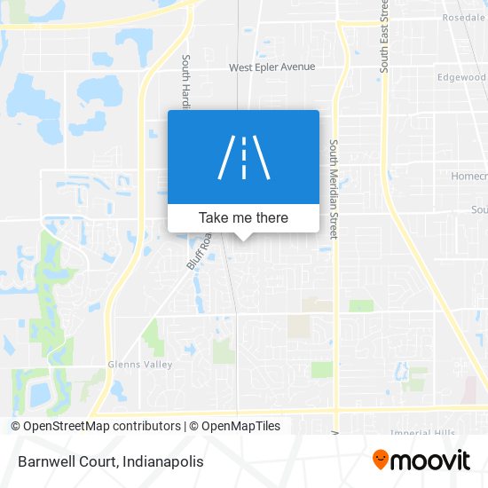 Barnwell Court map