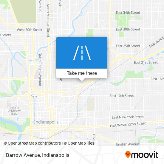 Barrow Avenue map