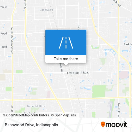 Basswood Drive map
