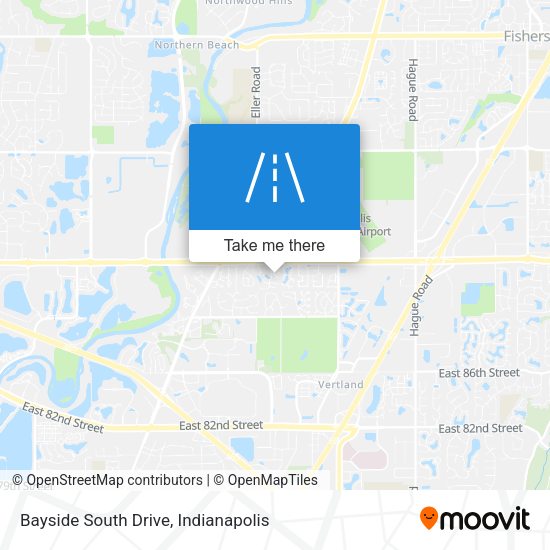 Mapa de Bayside South Drive