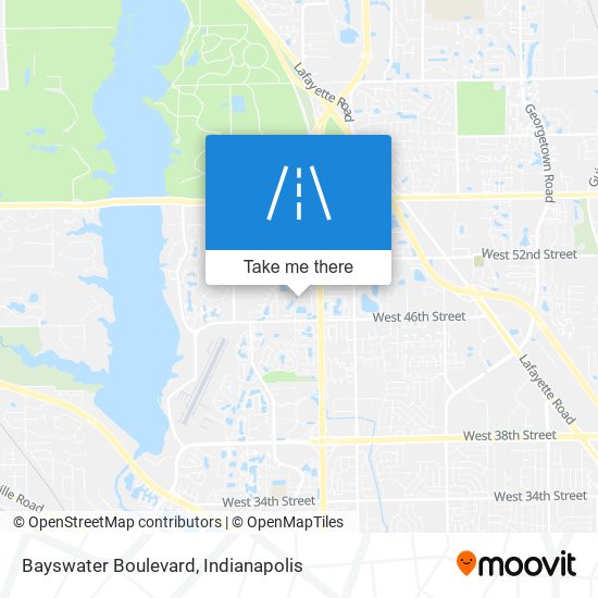 Bayswater Boulevard map
