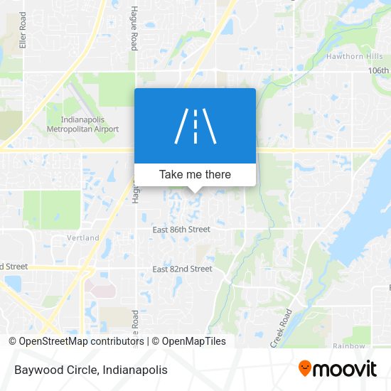 Baywood Circle map