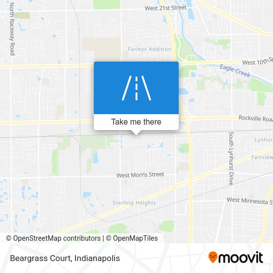 Mapa de Beargrass Court