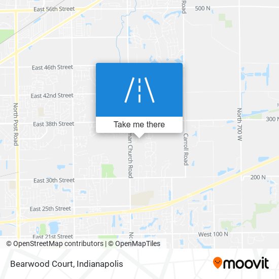 Bearwood Court map