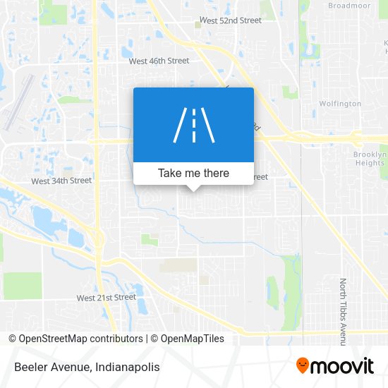 Mapa de Beeler Avenue