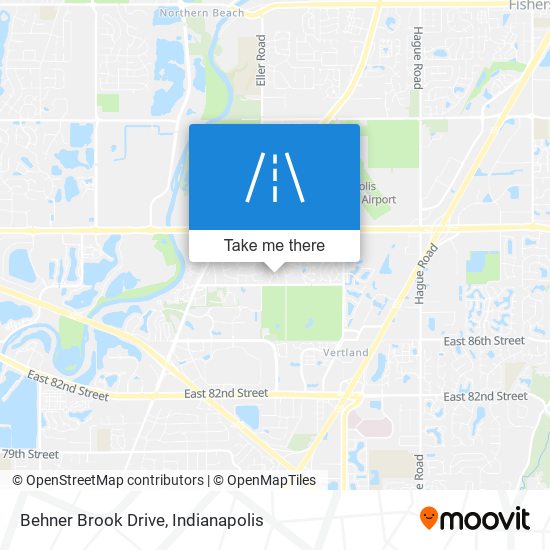 Behner Brook Drive map
