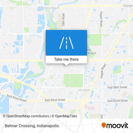 Mapa de Behner Crossing
