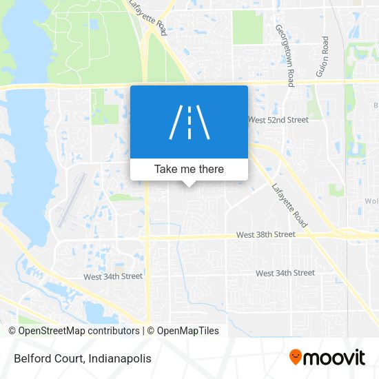 Mapa de Belford Court