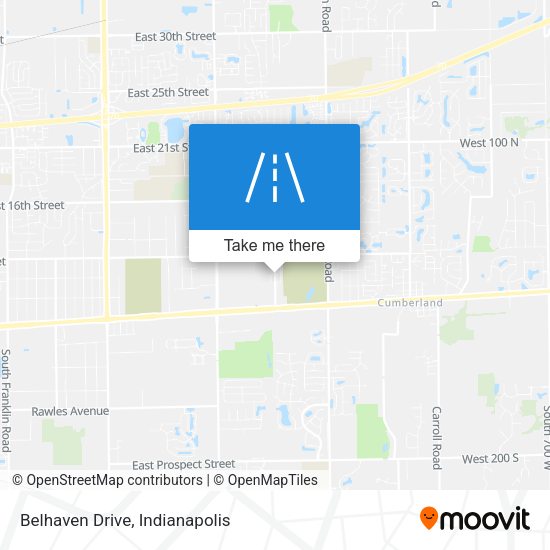 Mapa de Belhaven Drive
