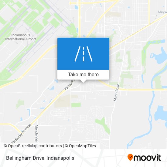 Bellingham Drive map