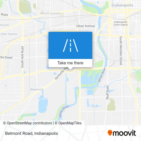 Mapa de Belmont Road