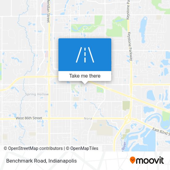 Mapa de Benchmark Road