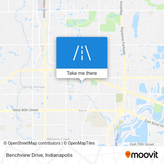 Benchview Drive map