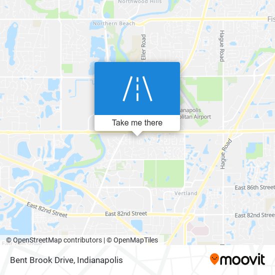 Bent Brook Drive map