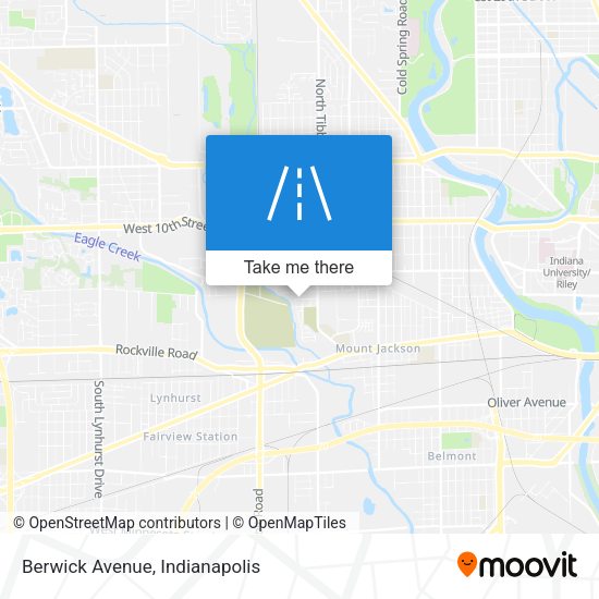 Mapa de Berwick Avenue