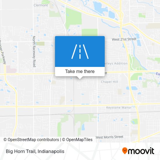 Mapa de Big Horn Trail
