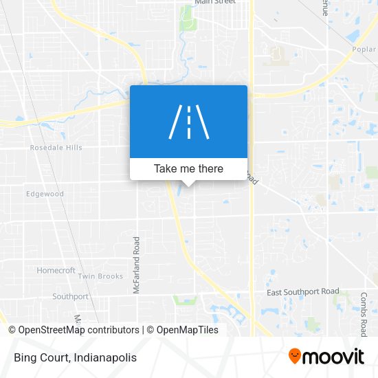 Mapa de Bing Court