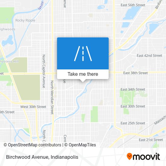 Mapa de Birchwood Avenue