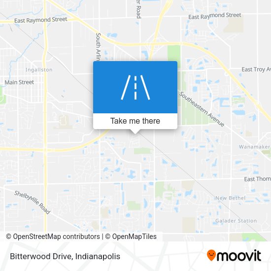 Mapa de Bitterwood Drive