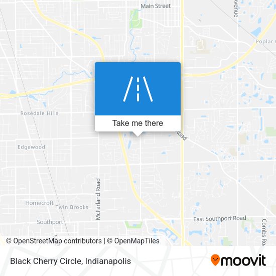 Black Cherry Circle map