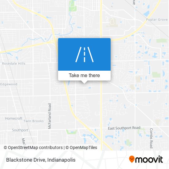 Blackstone Drive map