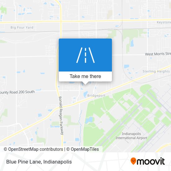 Mapa de Blue Pine Lane