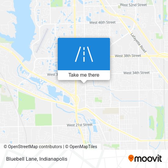 Mapa de Bluebell Lane