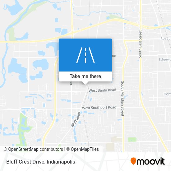 Mapa de Bluff Crest Drive