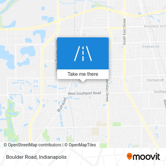 Mapa de Boulder Road