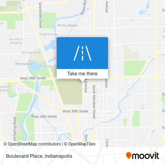 Mapa de Boulevard Place