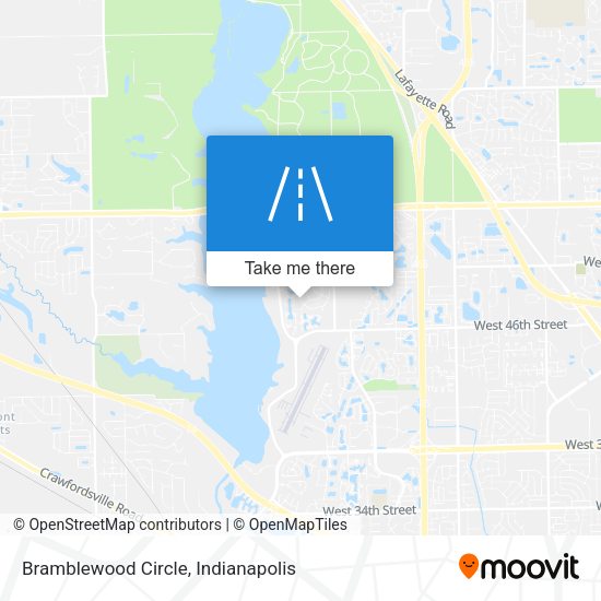 Bramblewood Circle map