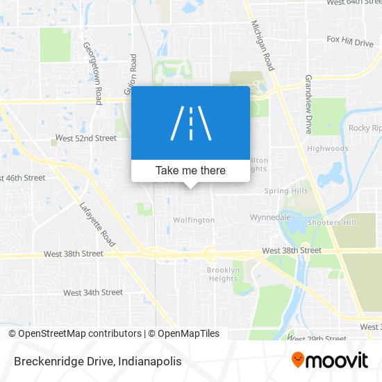 Breckenridge Drive map